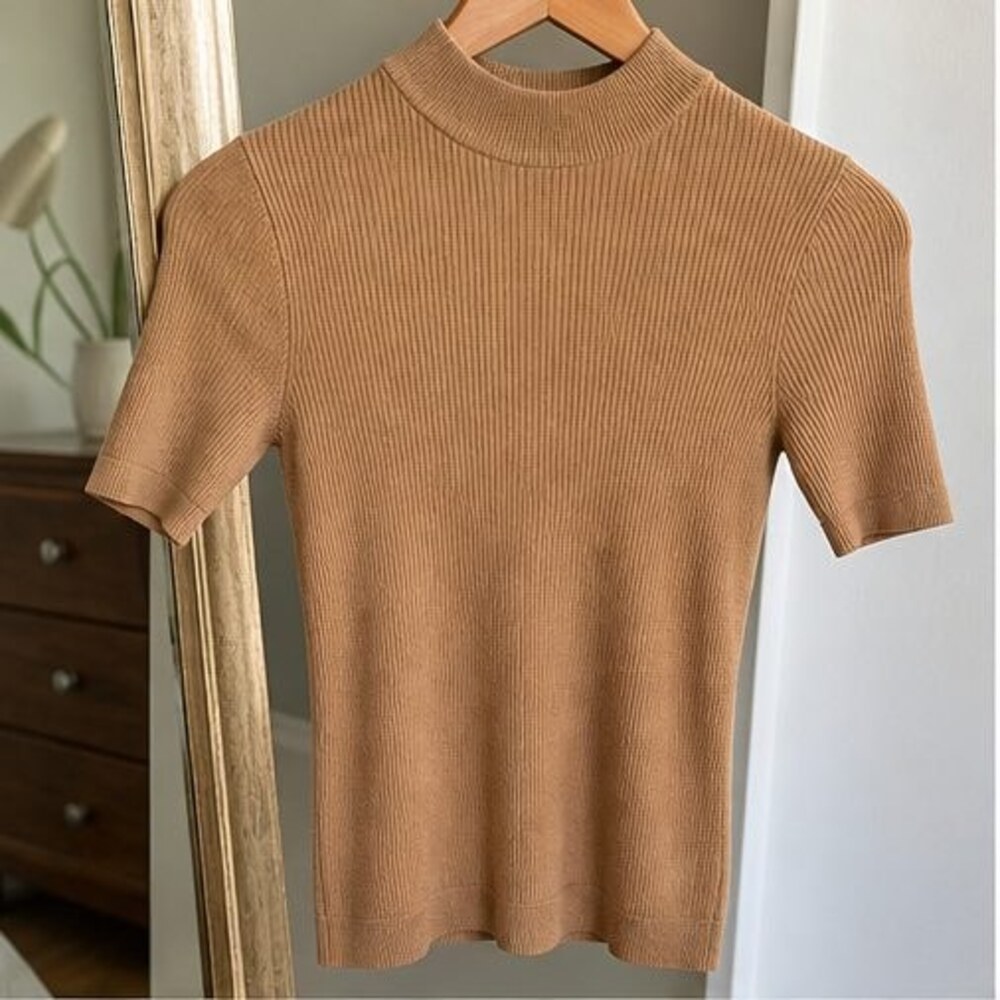 Olive Pleated Blouse